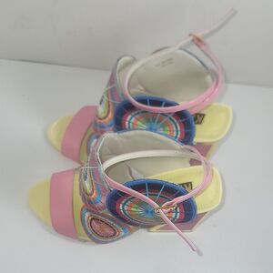 Vibrant Multicolor Women's Sandals .Eu Size 39.